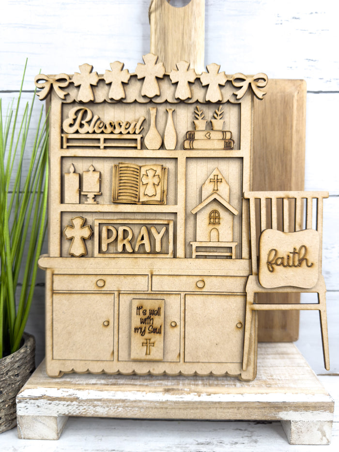 Mini Faith Hutch DIY Craft Kit