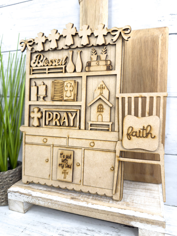 Mini Faith Hutch DIY Craft Kit
