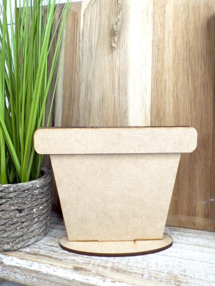 Mini Flower Pot Sitter Interchangeable Base DIY Kit