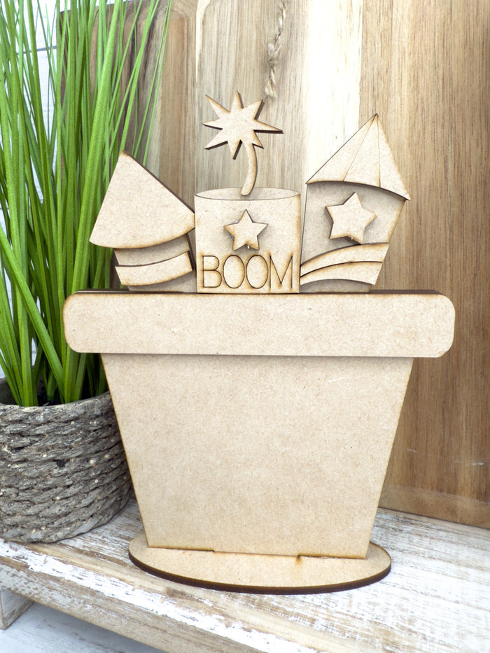 Mini Flower Pot Sitter Interchangeable Base DIY Kit