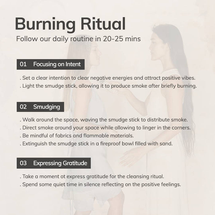 Mini Hand-Rolled Cinnamon Incense Sticks