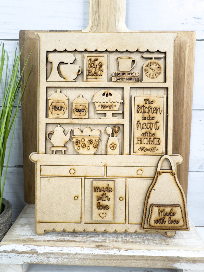 Mini Let's Eat Hutch DIY Craft Kit