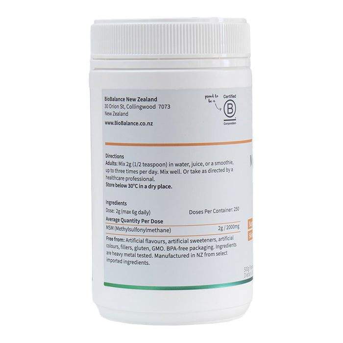 BioBalance MSM Powder - For Healthy Joints, Muscles & Skin _2