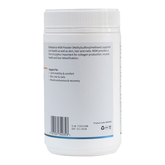 BioBalance MSM Powder - For Healthy Joints, Muscles & Skin _3