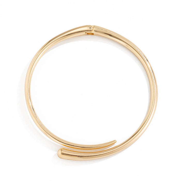 N2591 - Elegant Gold Collar Necklace