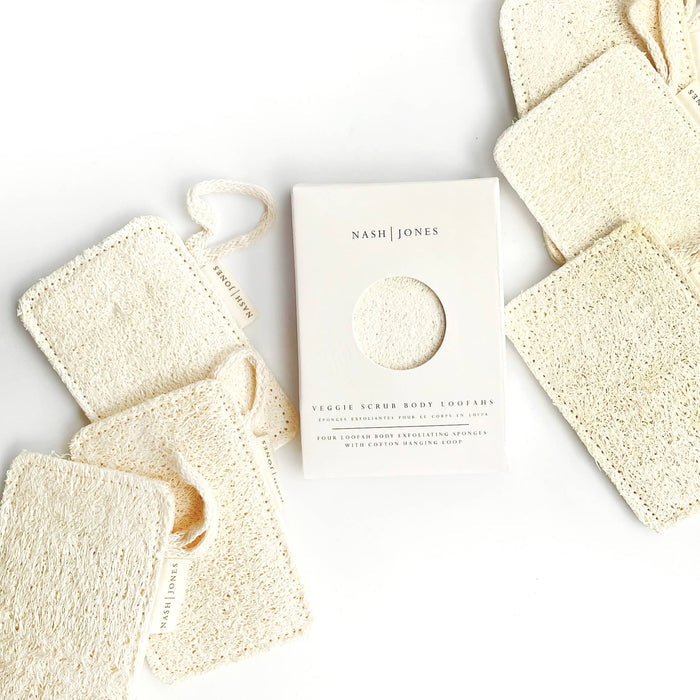 Nash and Jones - Vegetable Loofah Sponges: Body Loofah 4 Pack