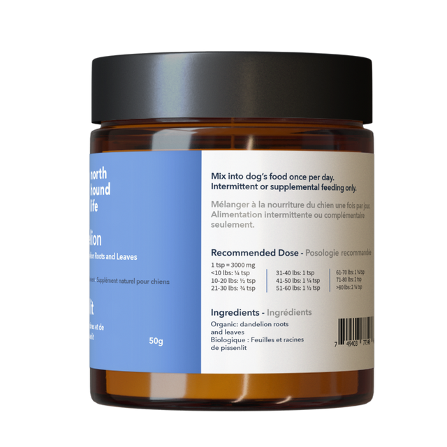 North Hound Life Dandelion | Blend of Dandelion Roots and Leaves