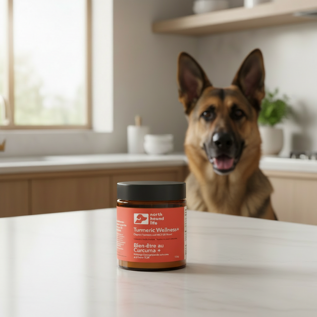 North Hound Life Turmeric Wellness+ | Turmeric and MCT Oil blend
