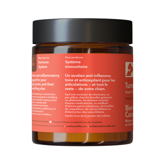 North Hound Life Turmeric Wellness+ | Turmeric and MCT Oil blend
