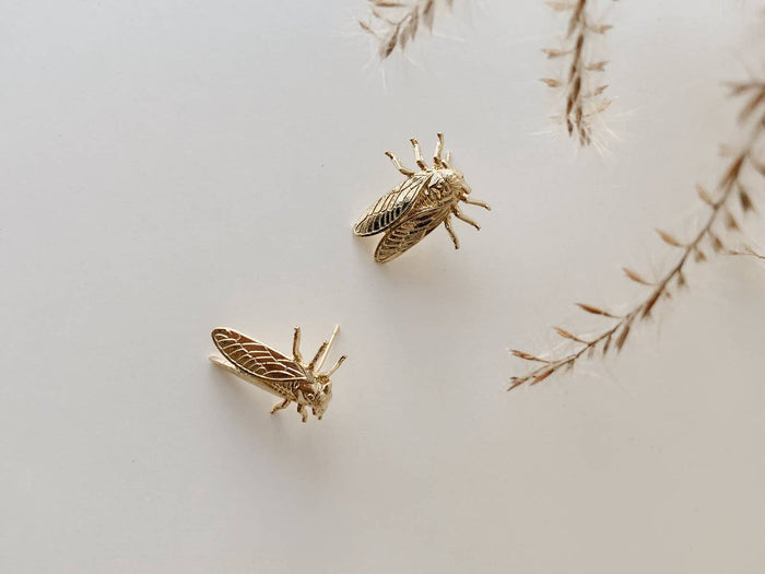 Océanne - Cicada Earring Studs