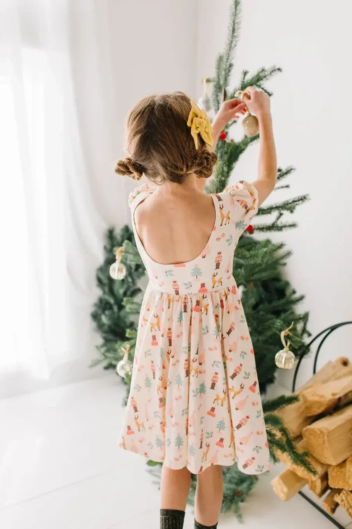 Ollie Jay - Puff Dress in Nutcracker | Girls Christmas Dress: 3