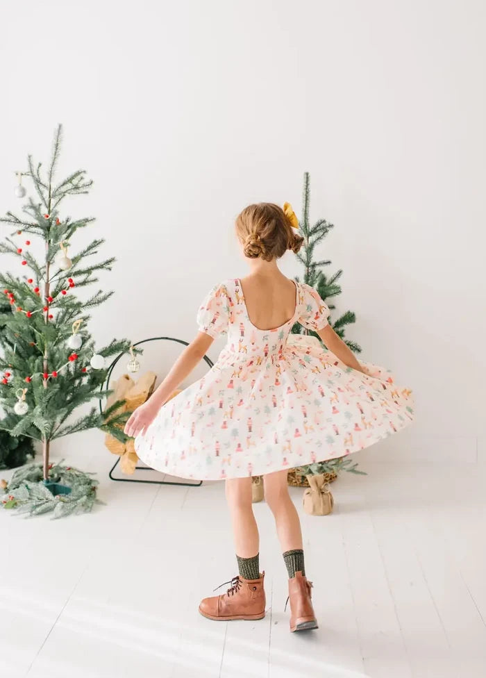 Ollie Jay - Puff Dress in Nutcracker | Girls Christmas Dress: 3