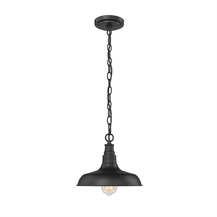 Outdoor Black Pendant