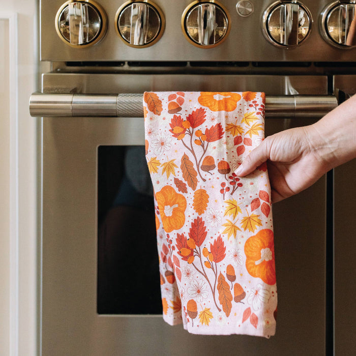 Paper Farm Press - Pumpkin Patch Tea Towel