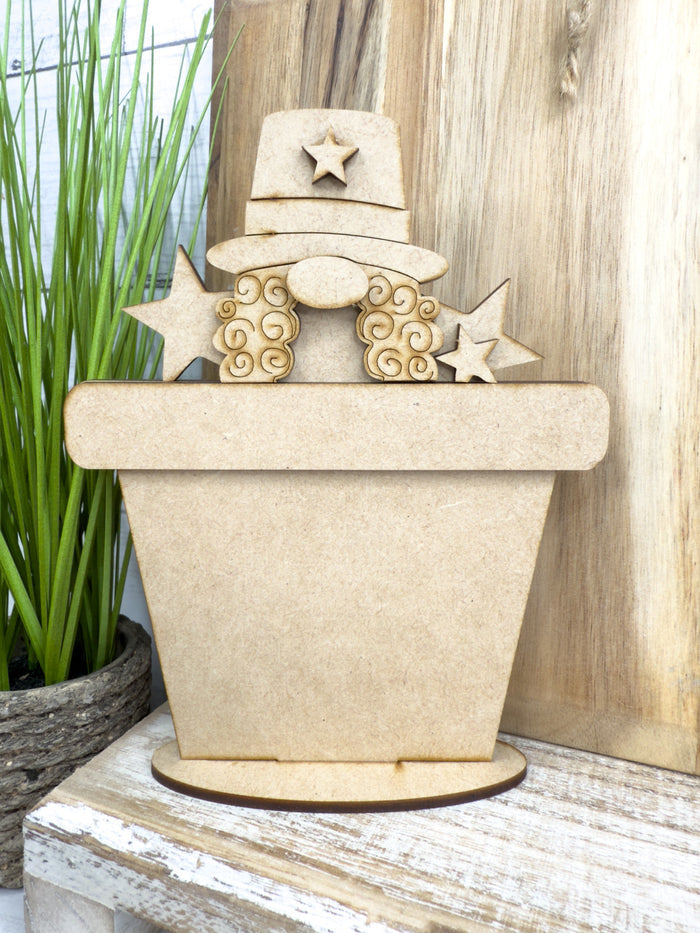 Patriotic Gnome Add on Insert