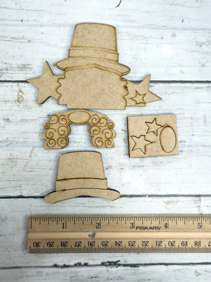 Patriotic Gnome Add on Insert