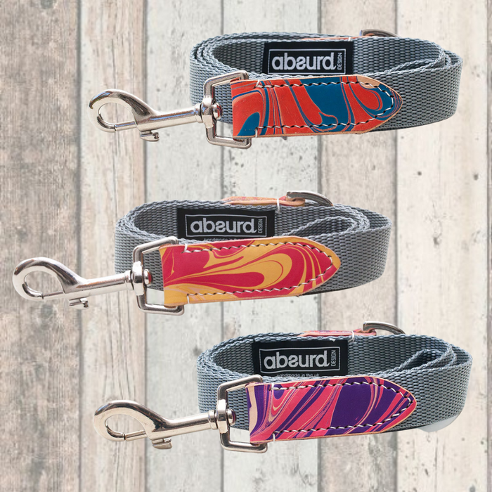 absurd design dog leads