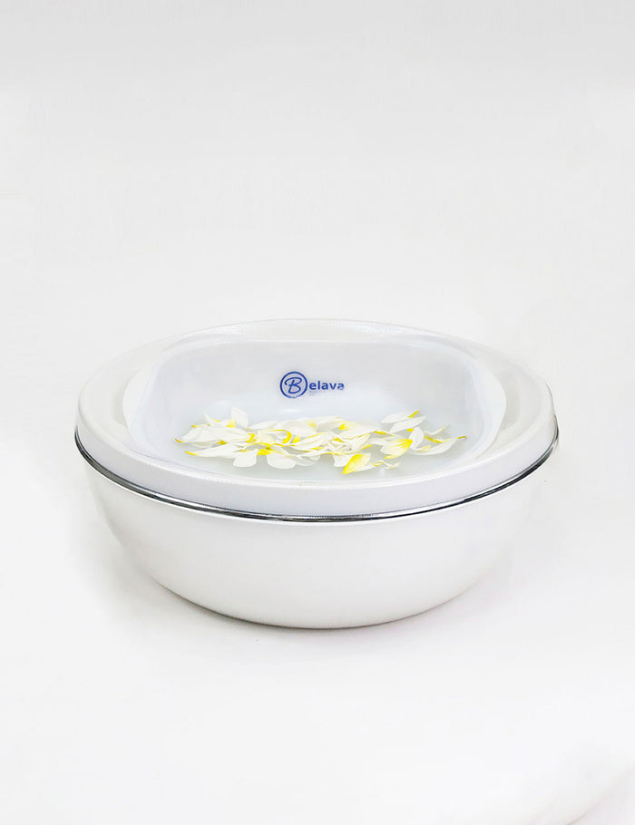 Pedicure Bowl in White (No Heat & No Vibration) Belava
