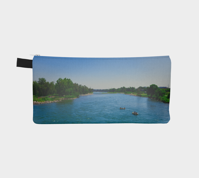 Pencil Case - Bow River George C. King Bridge