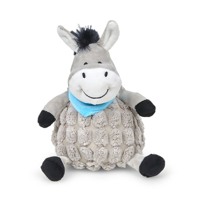 PetFace Dumpy Donkey Plush Dog Toy