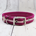 Pink Oscar and Hooch Dog Collar - Doghouse