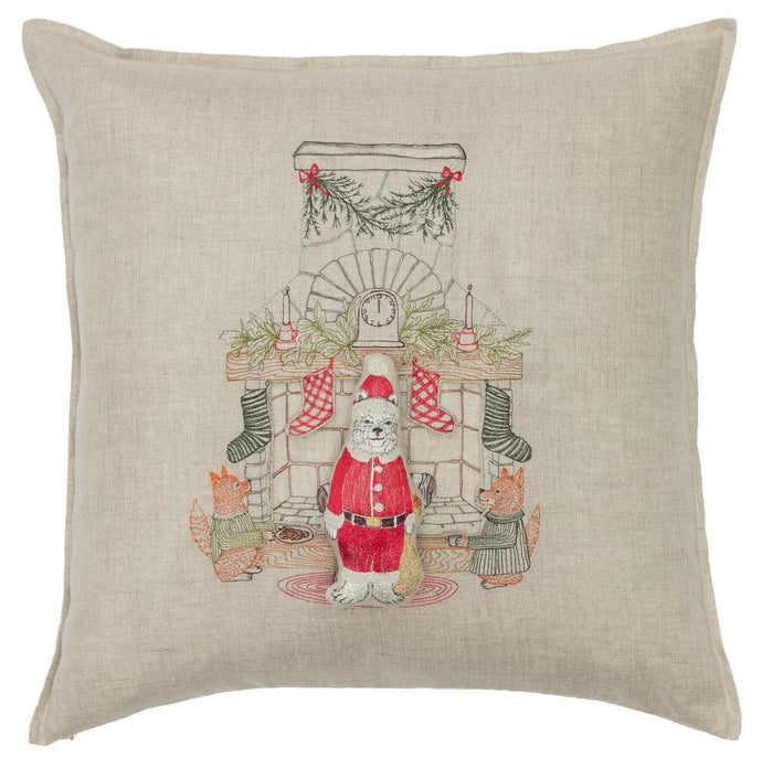 Pocket Pillow (Chimney Santa)