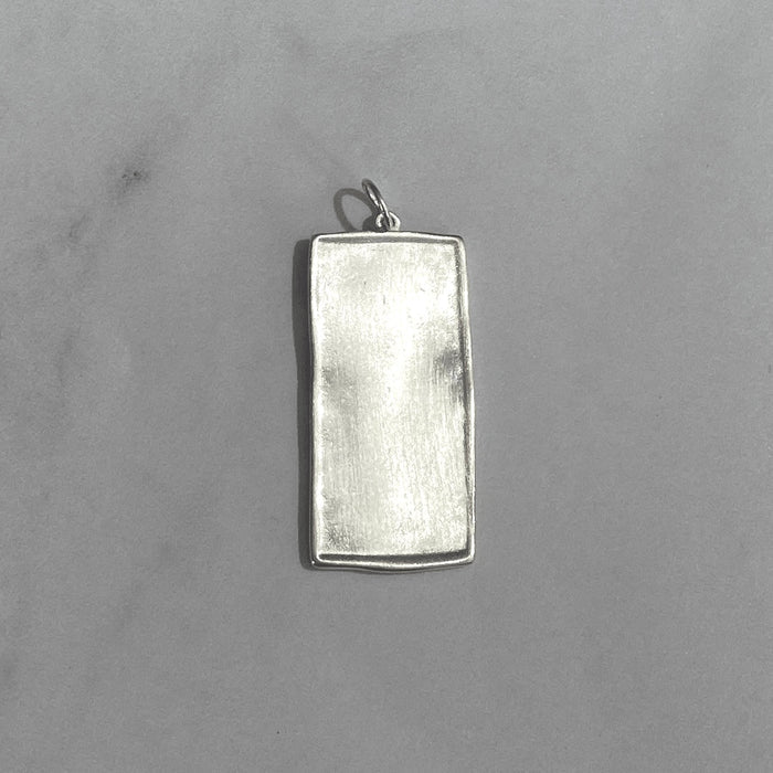 Rectangular Engravable Charm