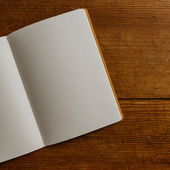 Rhodia Dot Grid Notebook - A5 | Yellow