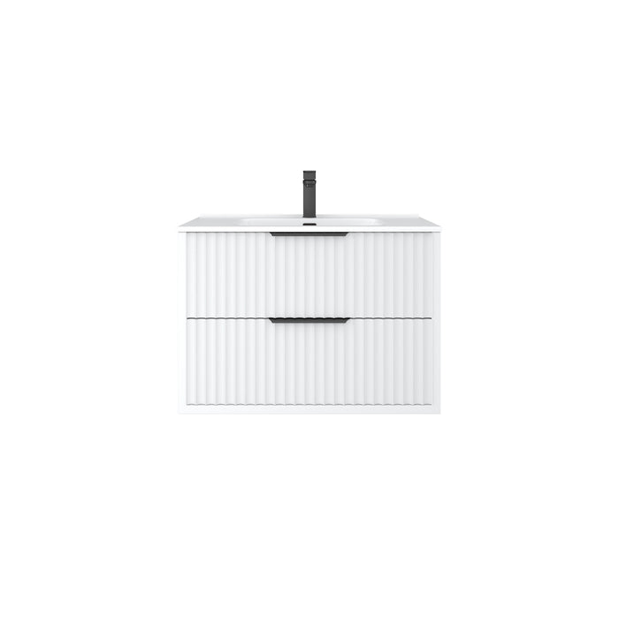 Rome Wall Hung PVC Cabinet With Soft Closing Drawers 600-900mm