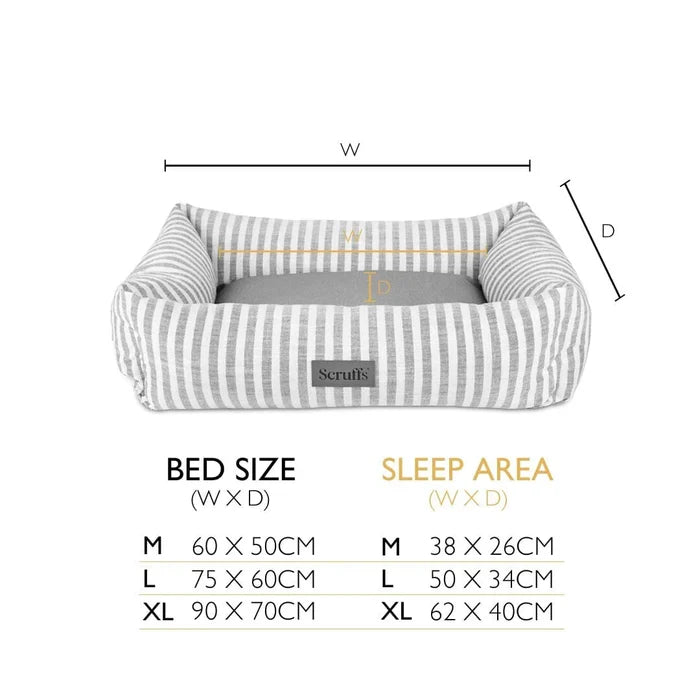 Scruffs Blue Coastal Dog Bed