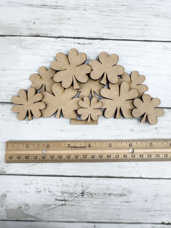 Shamrocks Slot Insert for Interchangeable bases DIY Craft Kit