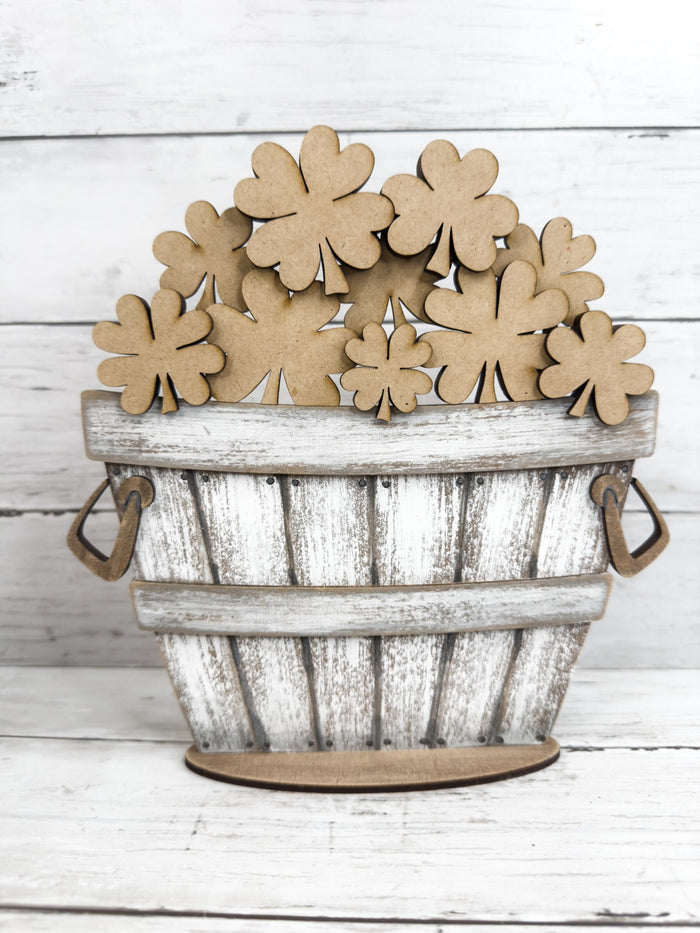 Shamrocks Slot Insert for Interchangeable bases DIY Craft Kit