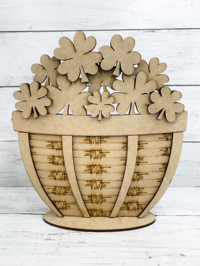 Shamrocks Slot Insert for Interchangeable bases DIY Craft Kit