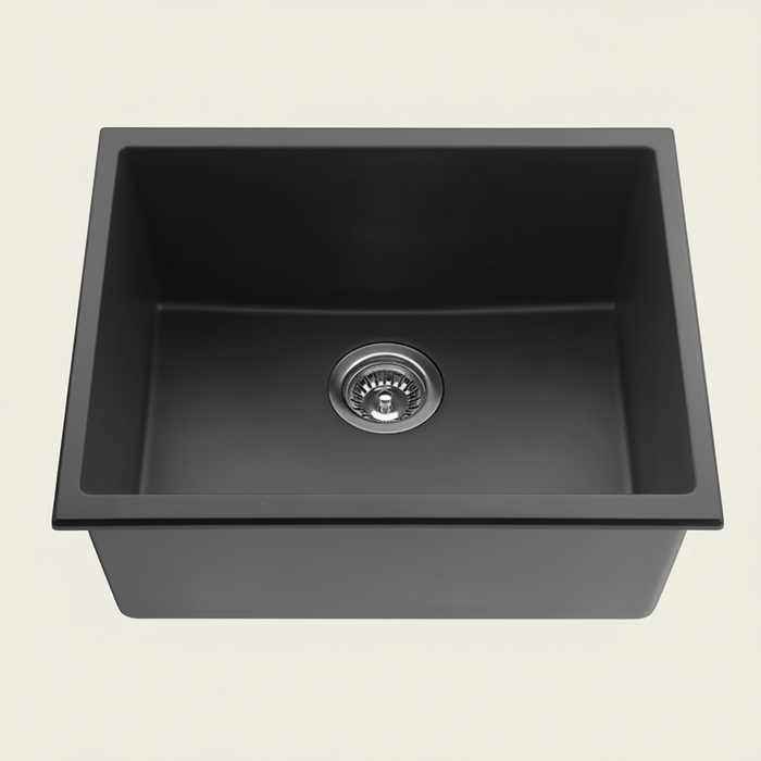 Sintered Stone Undermount Kitchen Basin 543*457*250mm