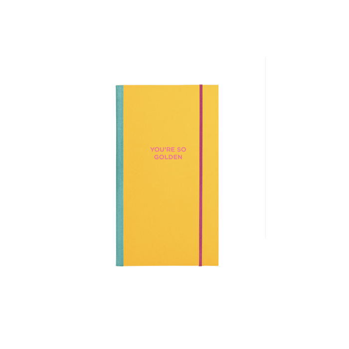 Skinny Notebook | You're So Golden