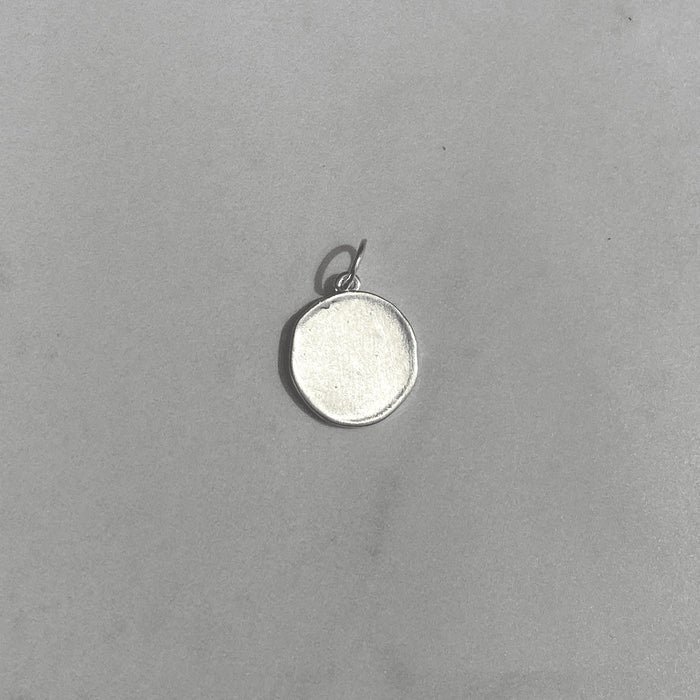 Small Round Engravable Charm