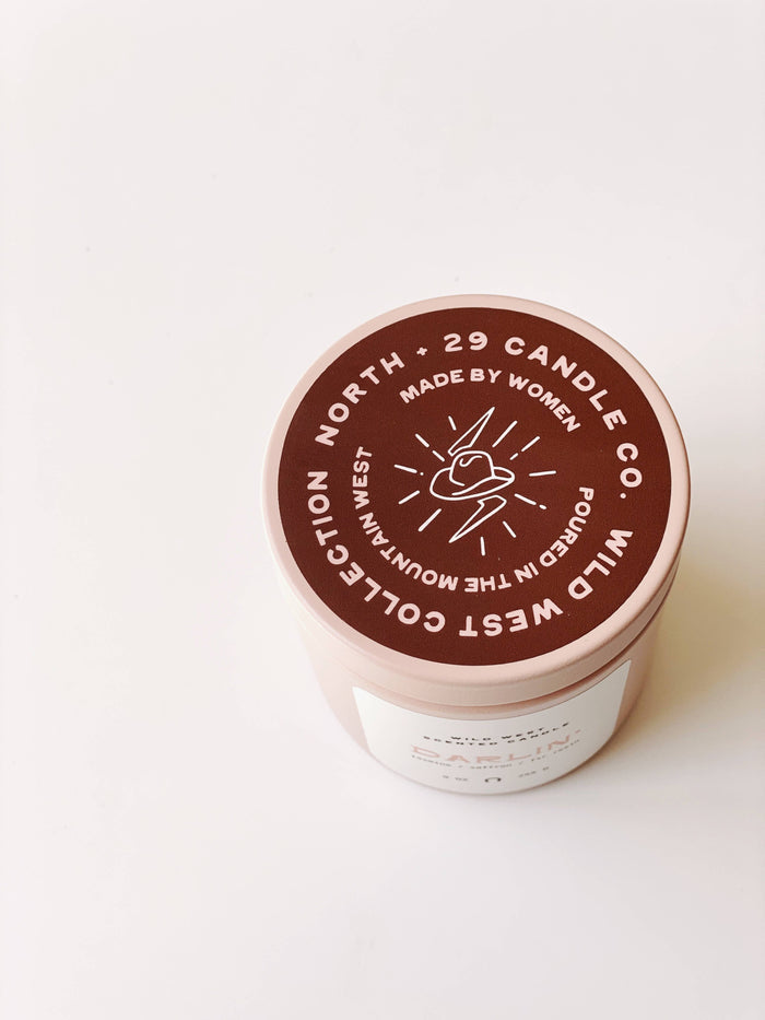 Smelle Scent Co. - Cowgirl Candle, Western Candle, Pink Candle, Coastal Cowgirl