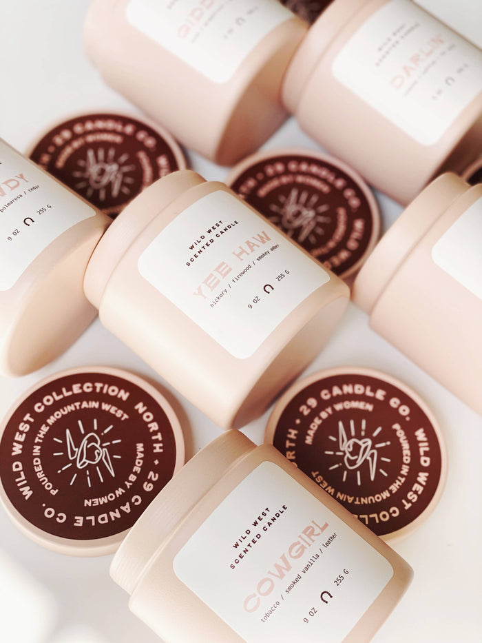 Smelle Scent Co. - Yee Haw Candle, Wild West Collection, Western Candle