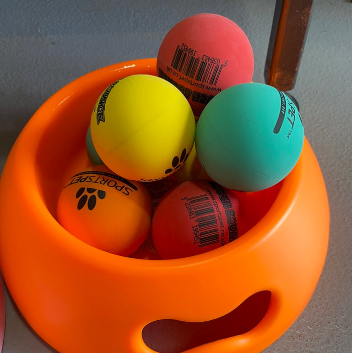 SportsPet Tough Bounce Rubber Ball - Doghouse