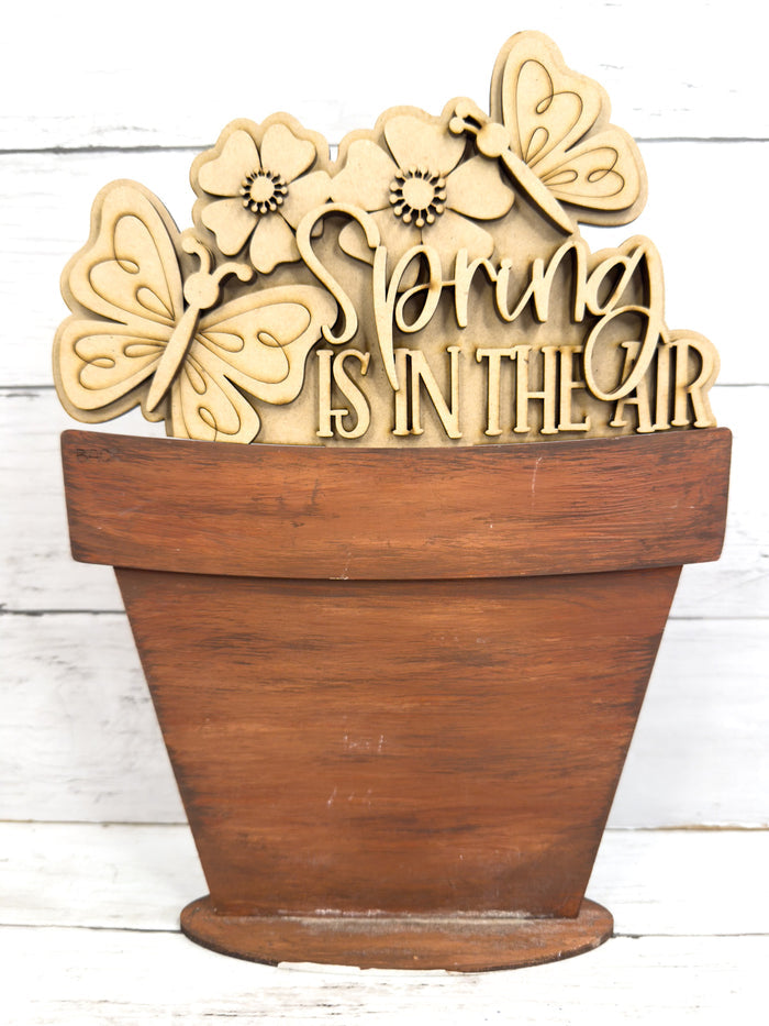 Spring is in the Air Slot Insert for Interchangeable bases DIY Kit
