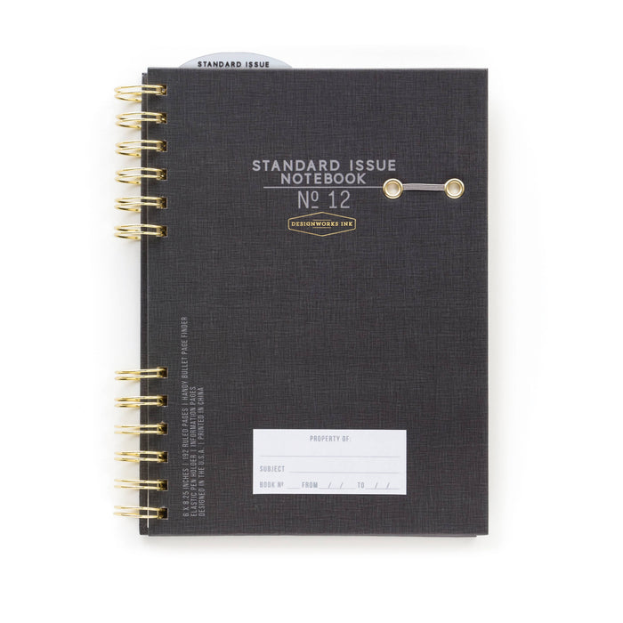 Standard Issue No. 12 Journal | Black