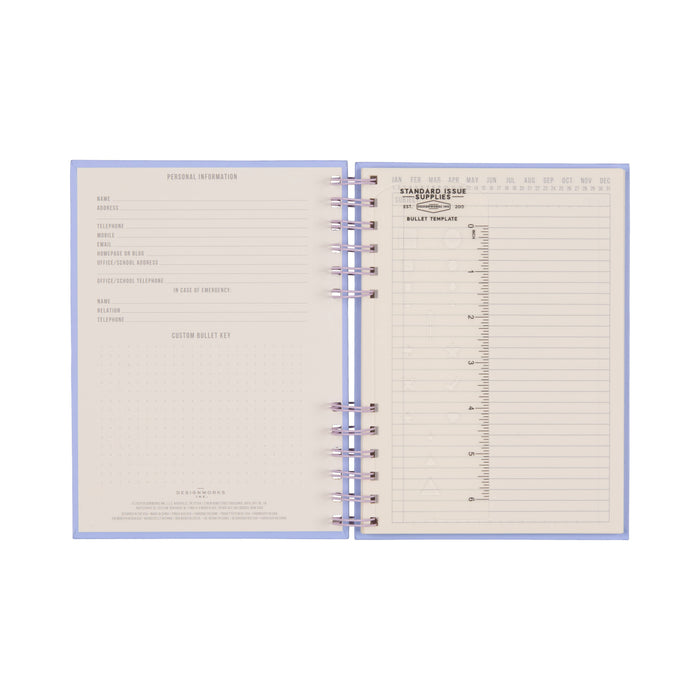 Standard Issue Planner Notebook  Lavender + Periwinkle