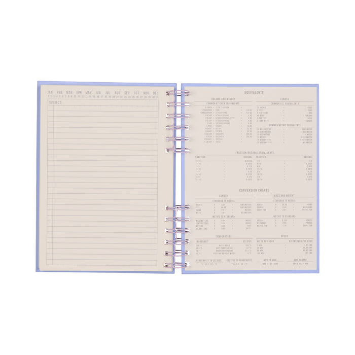 Standard Issue Planner Notebook  Lavender + Periwinkle
