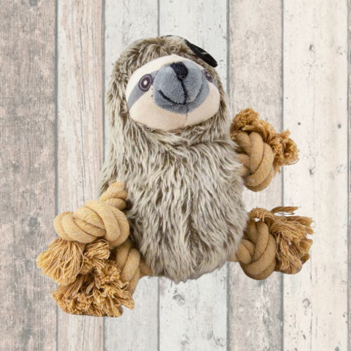 Steel Dog Sloth Roper Dog Toy - DOGHOUSE