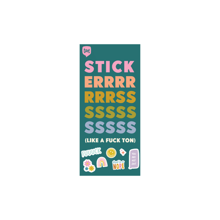 Sticker Book | The Sweary Everything Edition