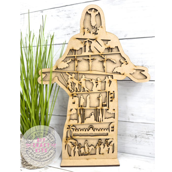 Story of Jesus Silhouette DIY Kit