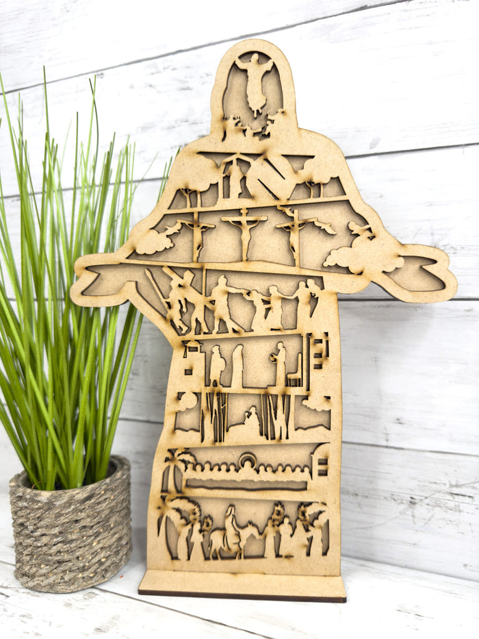 Story of Jesus Silhouette DIY Kit