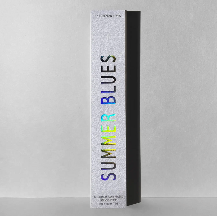 Summer Blues Hand Rolled Botanical Incense Sticks