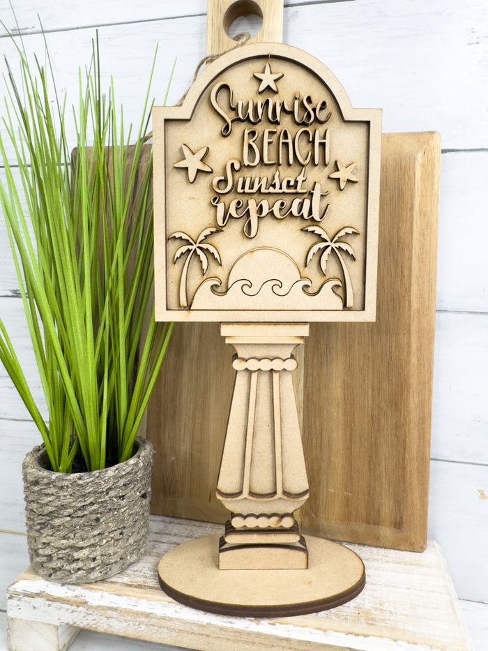Sunrise Beach Insert for Spindle Base