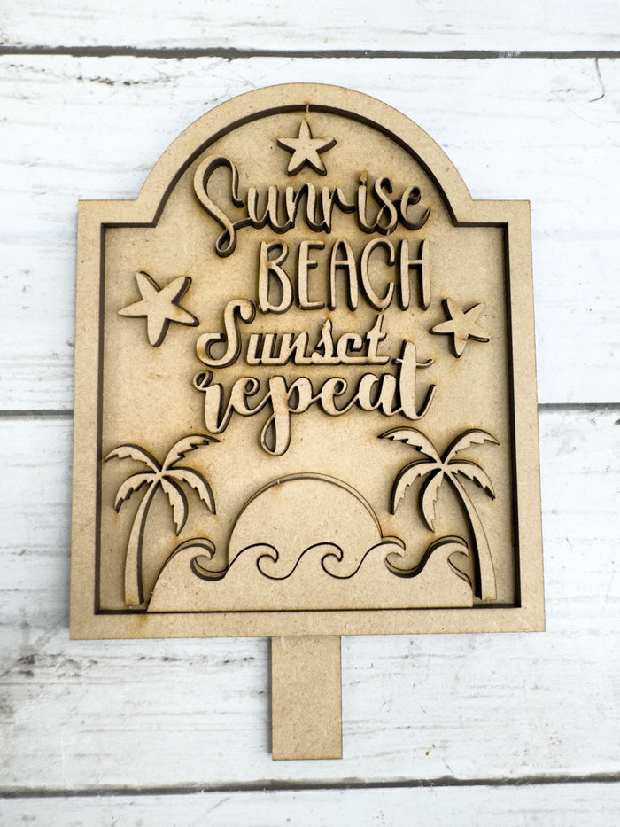 Sunrise Beach Insert for Spindle Base